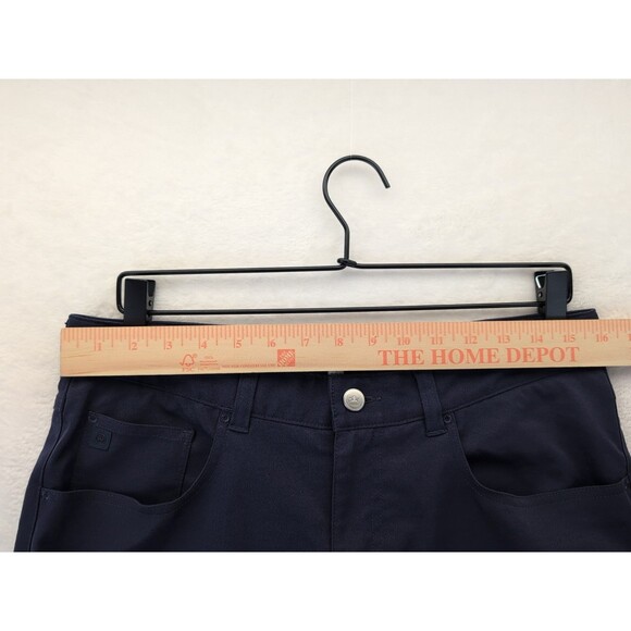 Peter Millar EB66 Performance Golf Pants Men 32x32 Navy Blue Five-Pocket - Picture 7 of 16